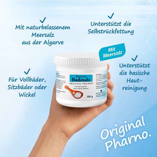 Basisches Badesalz 500 g